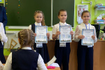 Победы учеников начальной школы на Черкасова!