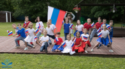 Флешмоб в честь Дня России!