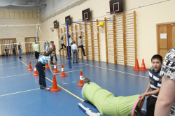 В школьном лагере “Форум” проходят спортивные соревнования