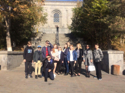 Делегация Лидеров ученического самоуправления нашей школы отправилась в Республику Армения с культурно-деловой миссией