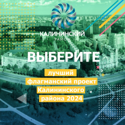 Выберите флагманский проект Калининского района